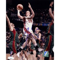 Lindsay Whalen Connecticut Sun Signed 8x10 Glossy Photo JSA Authenticated