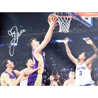 Ivica Zubac Los Angeles Lakers Signed 11x14 Matte Photo PSA Authenticated