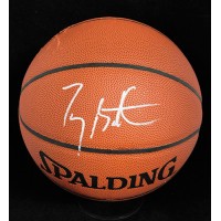 Tony Battie Signed Spalding Indoor/Outdoor NBA Basketball JSA Authenticated