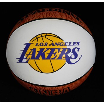 Elgin Baylor Los Angeles Lakers Signed Mini Basketball JSA Authenticated