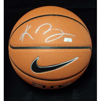 Kobe Bryant Signed Nike Elite Basketball Panini Authenticated Plus Another Sig