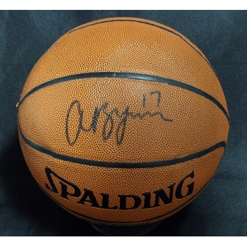 Andrew Bynum Signed Spalding Indoor/Outdoor Basketball JSA Authenticated