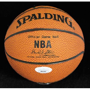 Marcus Camby Signed Spalding Mini Basketball JSA Authenticated