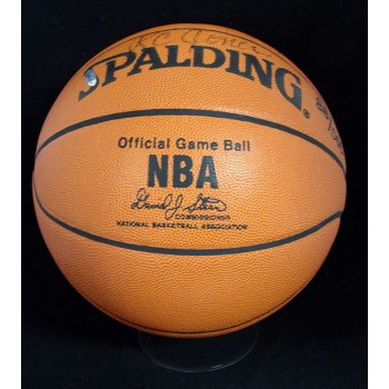 Boston Celtics 1985-86 Team Signed Official Game Basketball UDA Authenticated