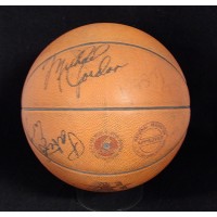 USA 1984 Dream Team Signed Basketball By 12 JSA Authenticated Michael Jordan