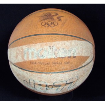 USA 1984 Dream Team Signed Basketball By 12 JSA Authenticated Michael Jordan