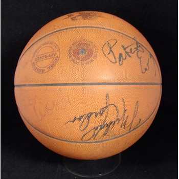 USA 1984 Dream Team Signed Basketball By 12 JSA Authenticated Michael Jordan