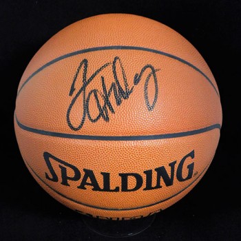Tim Hardaway Signed Spalding Official Game Basketball JSA Authenticated
