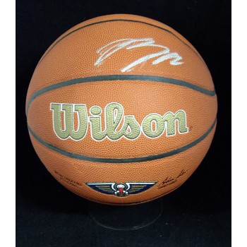 Brandon Ingram New Orleans Pelicans Signed Wilson Basketball JSA Authenticated