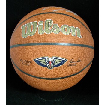 Brandon Ingram New Orleans Pelicans Signed Wilson Basketball JSA Authenticated