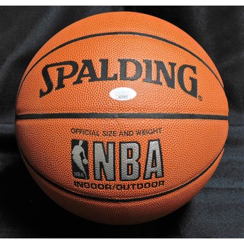 Antawn Jamison Signed Spalding Indoor/Outdoor Basketball JSA Authenticated