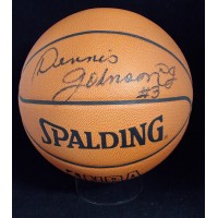 Dennis Johnson Signed Spalding Official Game Basketball JSA Authenticated