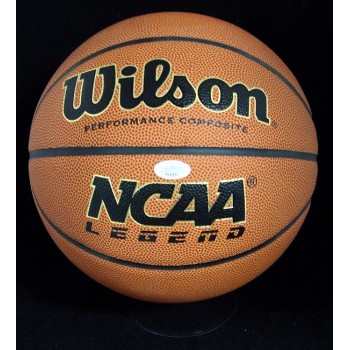 Leonard Miller Signed Wilson NCAA Legends Basketball JSA Authenticated