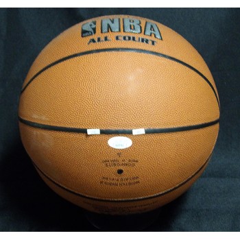 Cuttino Mobley Signed Spalding All Court Basketball JSA Authenticated