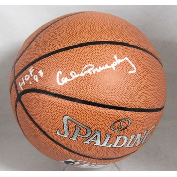 Calvin Murphy Signed Spalding Indoor Outdoor Basketball TRISTAR Authenticated