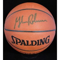 Glenn Robinson Signed Spalding Indoor/Outdoor NBA Basketball JSA Authenticated