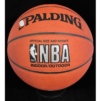 Glenn Robinson Signed Spalding Indoor/Outdoor NBA Basketball JSA Authenticated