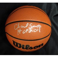 Charlie Scott Signed Wilson Indoor/Outdoor Basketball TRISTAR Authenticated