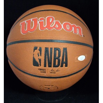 Anfernee Simons Portland Trail Blazers Signed Wilson Basketball JSA Authentic