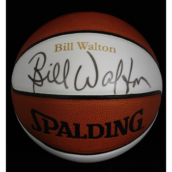 Bill Walton Signed Spalding UCLA Bruins NBA Stat Basketball JSA Authenticated