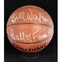 Bill Walton Signed Spalding Indoor/Outdoor Grip Basketball JSA Authen Smudging