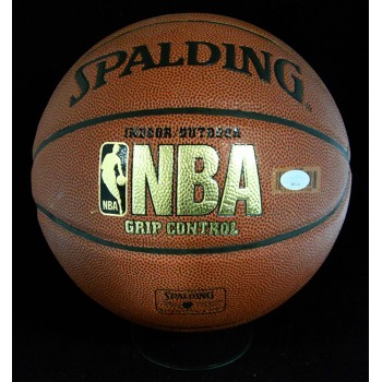 Bill Walton Signed Spalding Indoor/Outdoor Grip Basketball JSA Authen Smudging