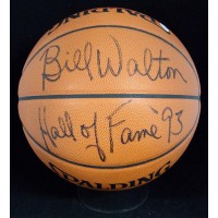 Bill Walton Signed Spalding Official Game Basketball JSA Authenticated Scuffing