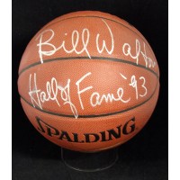 Bill Walton Signed Spalding Indoor/Outdoor Grip Basketball JSA Authen Smudging