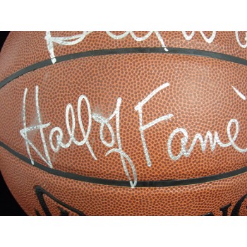 Bill Walton Signed Spalding Indoor/Outdoor Grip Basketball JSA Authen Smudging