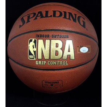 Bill Walton Signed Spalding Indoor/Outdoor Grip Basketball JSA Authen Smudging