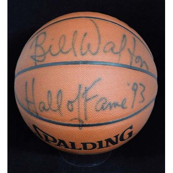 Bill Walton Signed Spalding All Surface NBA Basketball JSA Authenticated