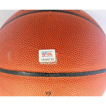 JoJo White Signed Spalding Full Size Indoor/Outdoor Basketball PSA Authenticated