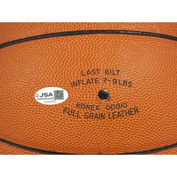 John Wooden Signed Rawlings NCAA Basketball JSA Authenticated Personalized
