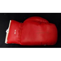 Muhammad Ali Boxer Signed Red Boxing Glove PSA Authenticated