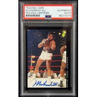 Muhammad Ali Signed 1992 Classic Card PSA Authenticated