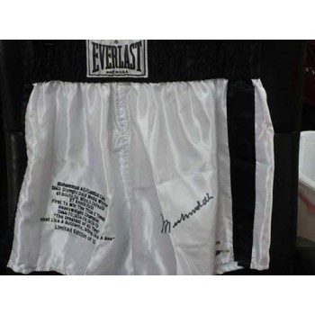 Muhammad Ali Signed Limited Edition Robe and Trunks #3/10 Steiner and Online Authenticated