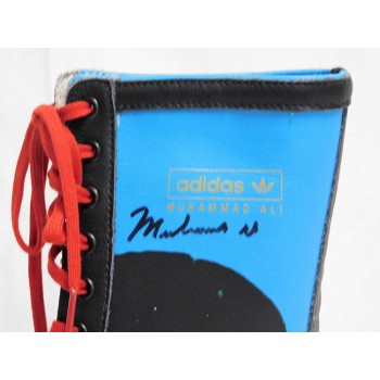 Muhammad Ali Boxer Signed Boxing Adidas Shoe Boot JSA Authenticated