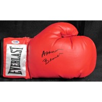 Adrien Broner Boxer Signed Red Everlast Boxing Glove PSA Authenticated Damaged