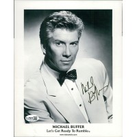 Michael Buffer Announcer Signed 8x10 Cardstock Promo Photo JSA Authenticated Michael Buffer Announcer Signed 8x10 Cardstock Promo Photo JSA Authenticated
