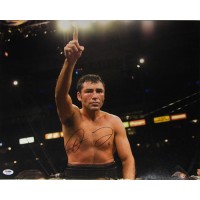 Oscar De La Hoya Boxer Signed 16x20 Matte Photo PSA Authenticated