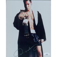 Oscar de la Hoya Boxer Signed 8x10 Glossy Photo JSA Authenticated