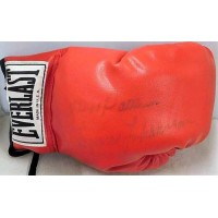 Ingemar Johansson & Floyd Patterson Signed Boxing Glove JSA Authenticated Faded