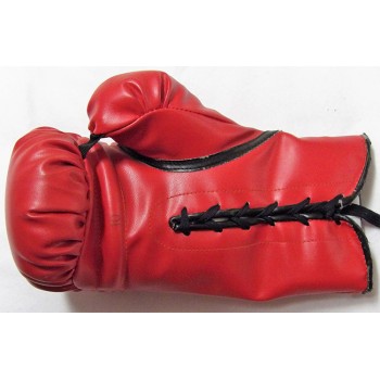 Jake LaMotta Boxer Signed Red Everlast Boxing Glove JSA Authenticated