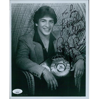 Ray Boom Boom Mancini Boxer Signed 8x10 Glossy Photo JSA Authenticated
