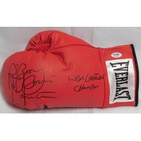 Ray Boom Boom Mancini Boxer Signed Red Everlast Boxing Glove PSA Authenticated