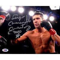 Sergio Martinez Boxer Signed 8x10 Glossy Cardstock Photo PSA Authenticated