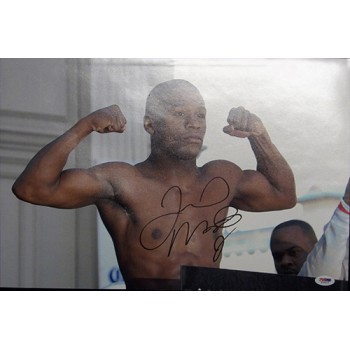 Floyd Mayweather Jr. Boxer Signed 12x18 Matte Photo PSA Authenticated
