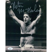 Peter McNeely Boxer Signed 8x10 Glossy Photo JSA Authenticated