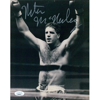 Peter McNeely Boxer Signed 8x10 Glossy Photo JSA Authenticated