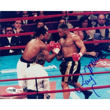 Ray Mercer Boxer Signed 8x10 Glossy Photo JSA Authenticated